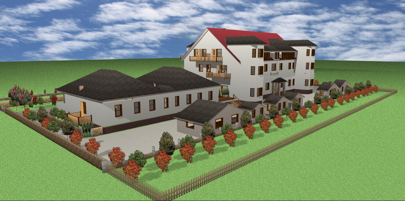 BUNGALOW`s  auf der Tiefgarage  SÜD-OST  2024